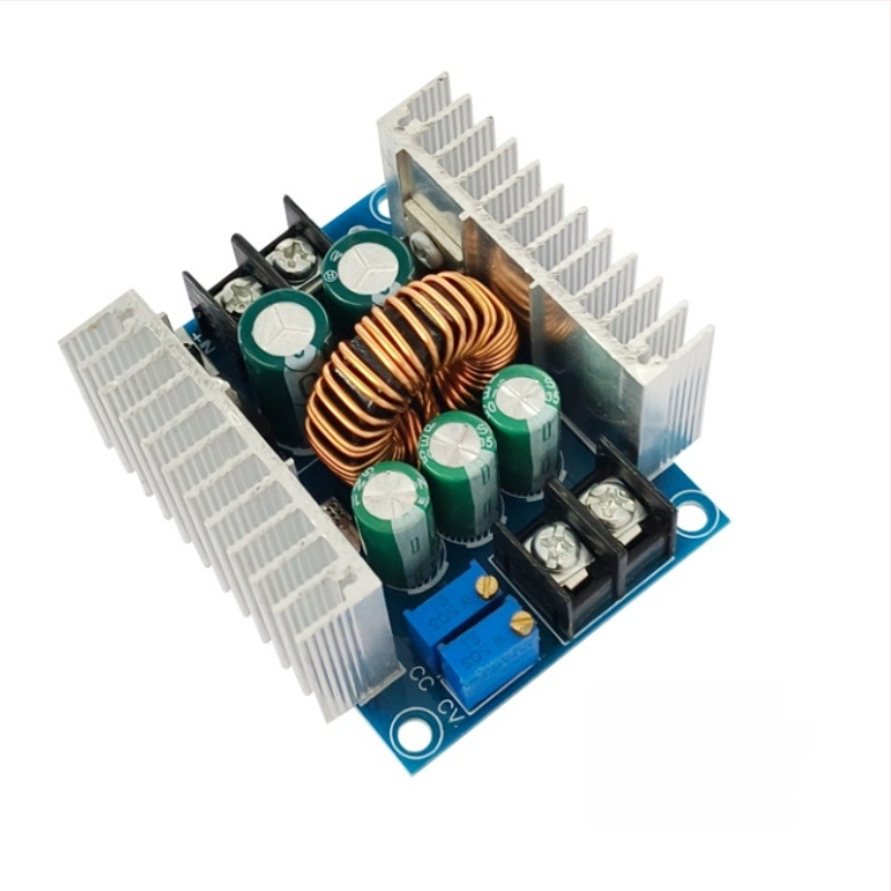 LED meghajtó modul: 300W, 20A állandó áram, állítható kimenet, Buck DC tápegység