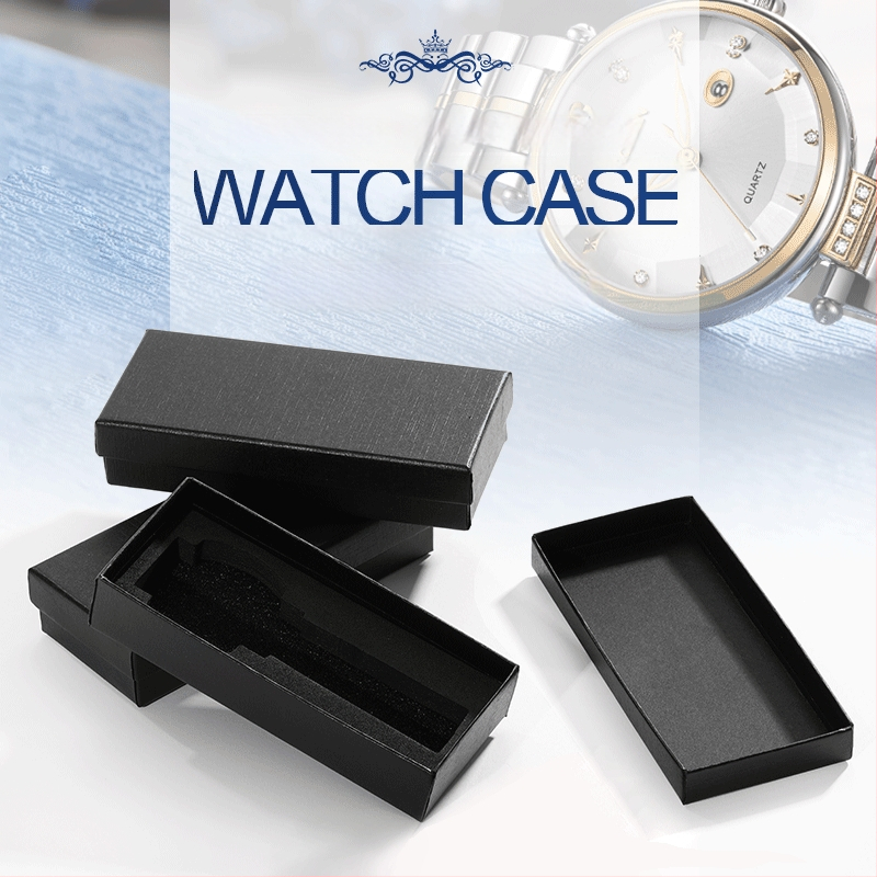 Cutie pentru ceas AO02, model Leni; carton de 800 g; ambalare multistrat; pentru cadouri și ambalare bijuterii