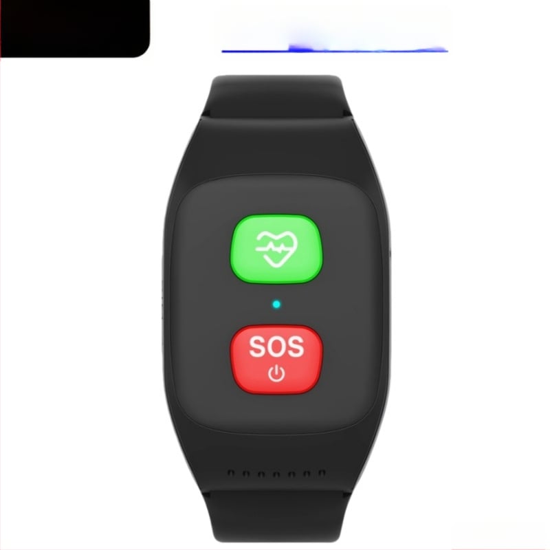 4G-s GPS okosóra idős embereknek, pulzus, vernyomás és oxigén szintjének nyomon követése, SOS értesítés – S8/S16H