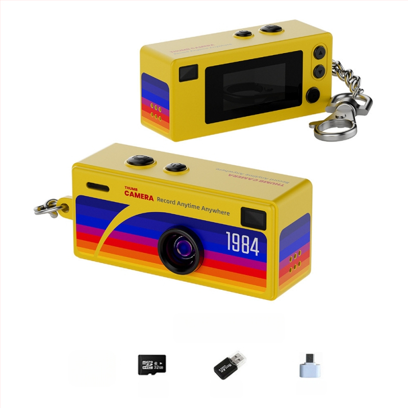 G6 mini kamera gyerekeknek – zsebkamera, TF-kártya, 1-5 MP, 1-3 óra akkumulátor-élettartam, videózás és fényképezés, szűrő