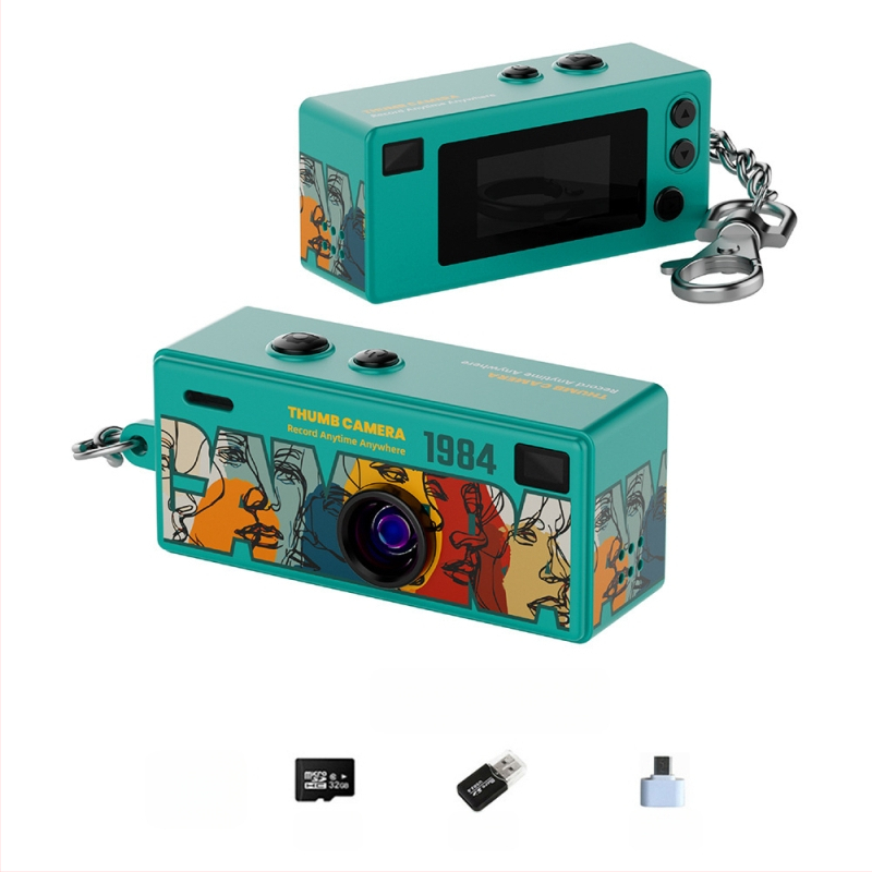 G6 mini kamera gyerekeknek – zsebkamera, TF-kártya, 1-5 MP, 1-3 óra akkumulátor-élettartam, videózás és fényképezés, szűrő