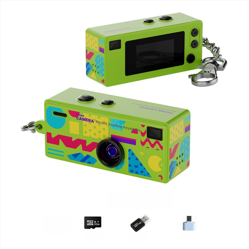 G6 mini kamera gyerekeknek – zsebkamera, TF-kártya, 1-5 MP, 1-3 óra akkumulátor-élettartam, videózás és fényképezés, szűrő