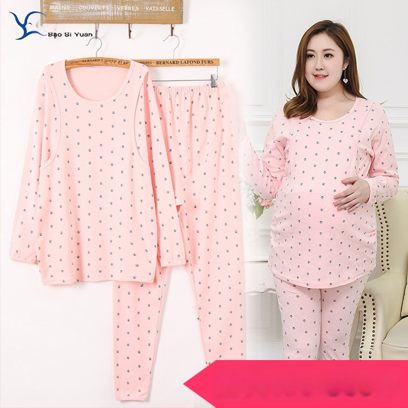 Μακριά μητρικά παντελόνια από βαμβάκι με στήριξη κοιλιάς, φαρδιά γραμμή, φθινοπωρινά παντελόνια για χαλάρωση