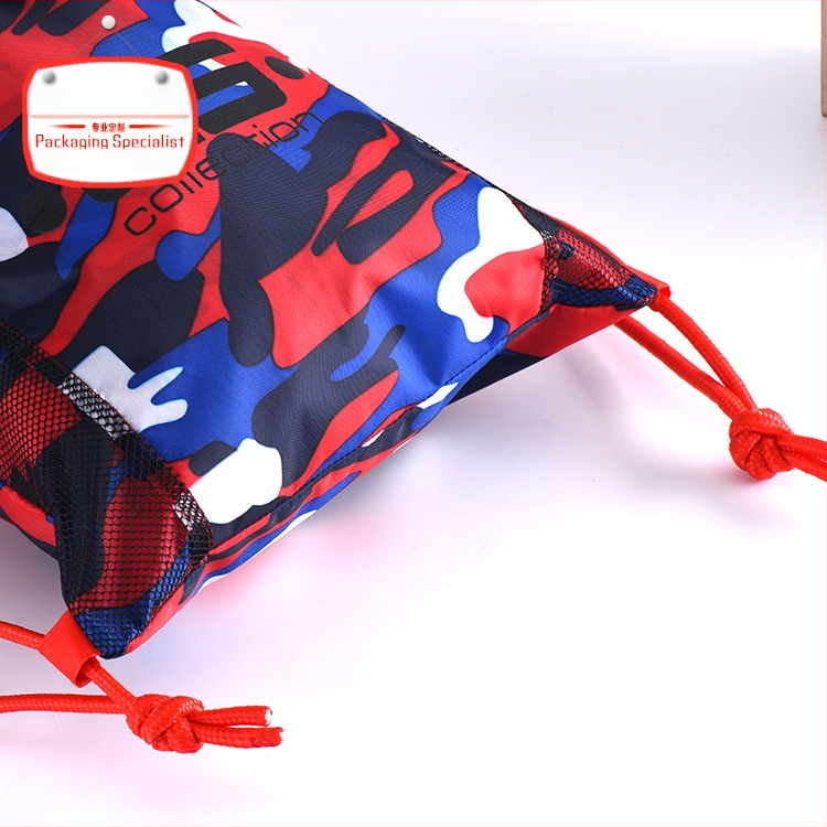 210D kamuflaazpolüesterist köis-kott, siiditrükk Bai Cheng