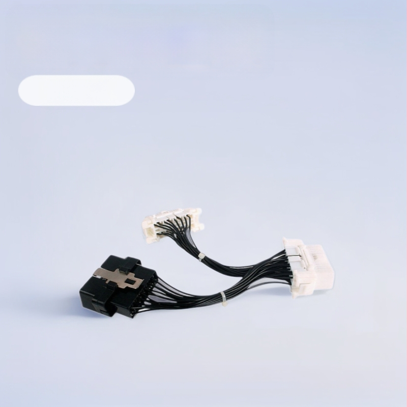 Tu Qiao OBD2 autódiagnosztikai kábel, 1-2 osztó, ABS, 12V, üzemmérséklet 80, diagnosztikai eszközökkel kompatibil