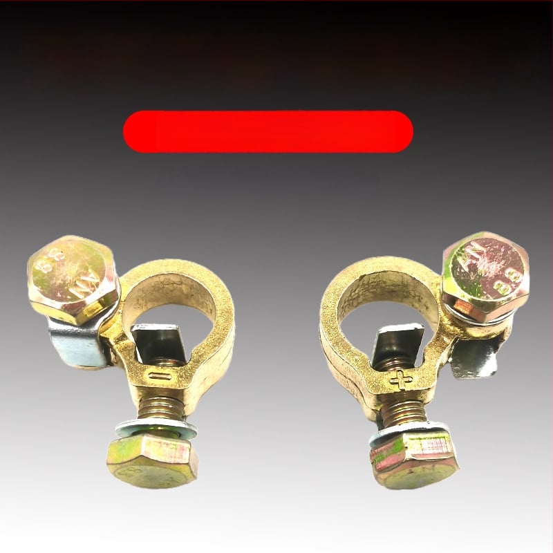 Медна удебелена клема за автомобилни акумулатори