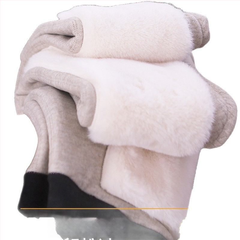 Unisex žieminės termo kelnės su fliso pamušalu, aukšta juosmenė, kelio apsauga, trijų sluoksnių audinys, ekstra stori 501–600 g/m²