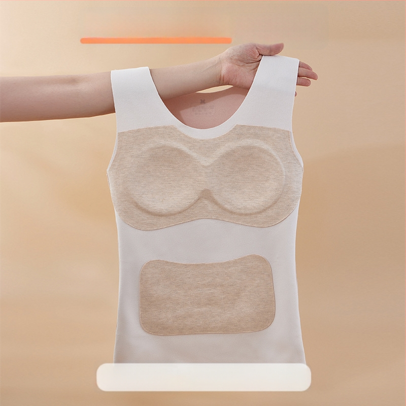 Derong flis podstavljena topla vest za djevojčice tinejdžerice, pulover-stil, okrugli izrez, dvostruki sloj, poliester, jednobojna ili s motivom crtani lik
