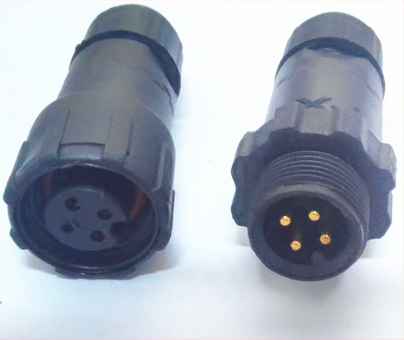 M14 водоустойчив авиационен конектор — щепсел и гнездо, 2–8 полюса, 220V, AC/DC интерфейс, медни контакти