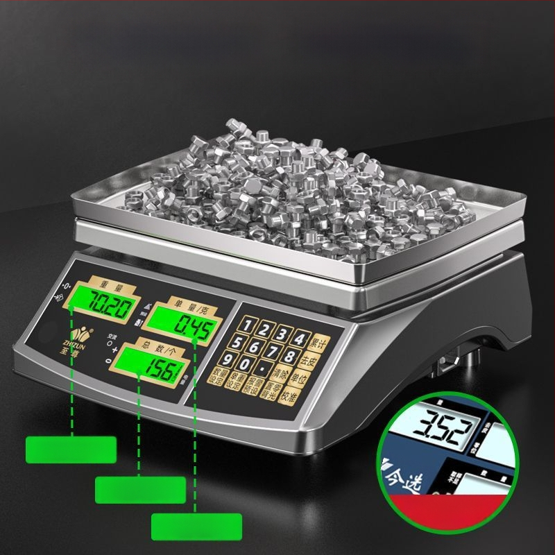 Ipari számoló mérleg, alapértelmezett modell, márka Más, feldolgozás és testreszabás nélkül, behozatal: Nem