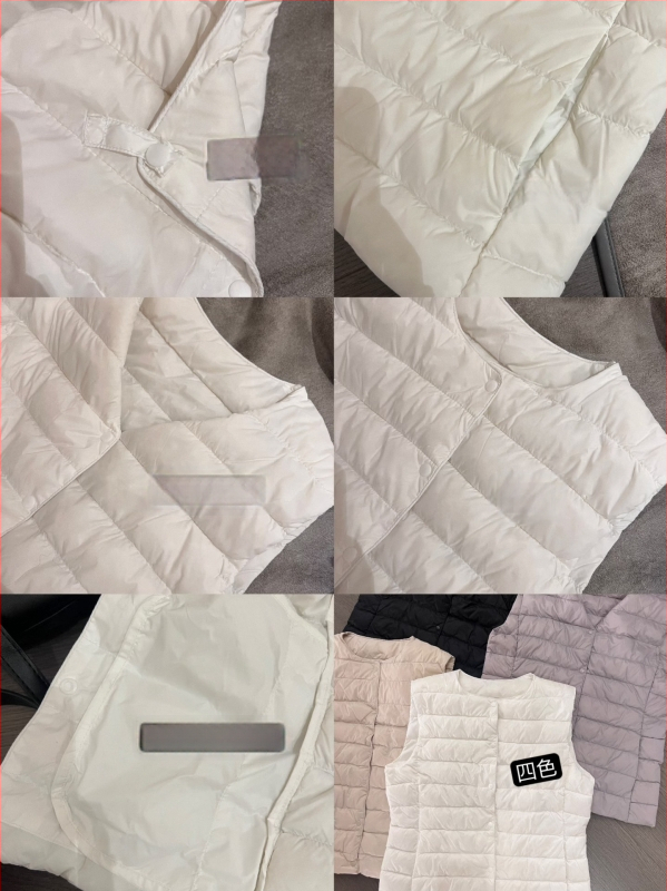 Γιλέκο με πάπια πούπουλα, επένδυση με πούπουλα, V‑λαιμόκοψη, πολυεστερική ύφανση, περιεκτικότητα βασικού υφάσματος πάνω από 95%, στυλ: βασικό αστικό