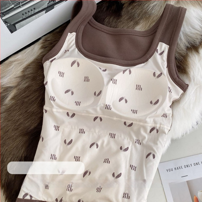 Terminė liemenė su įmontuota krūties pagalvėle, audinys daugiausia medvilnė (70–80%), dviejų sluoksnių dizainas, su gobtuvu, antibakterinė ir antistatistinė