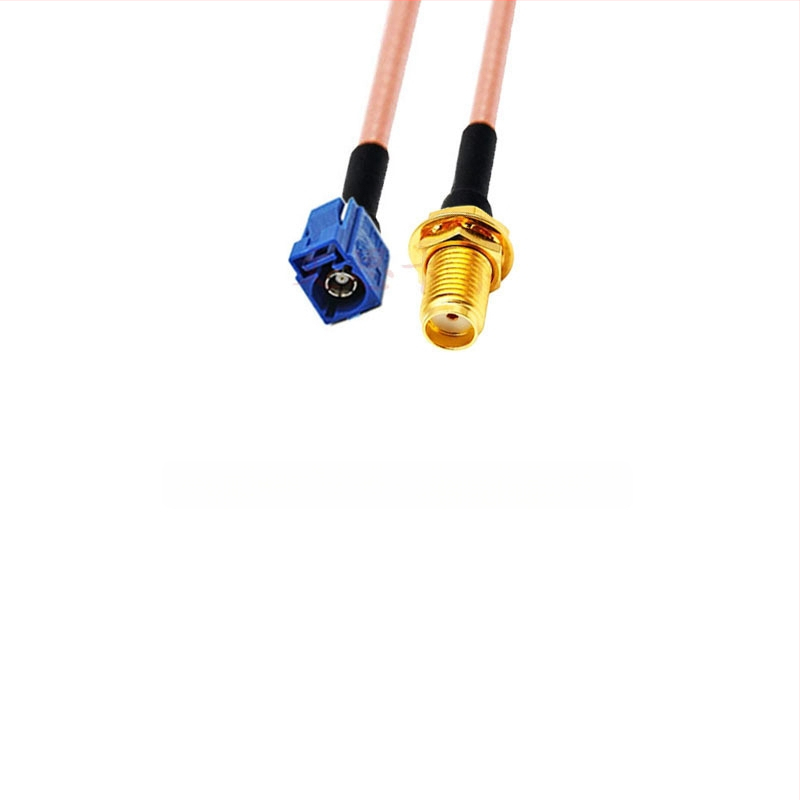 GPS antenos RG316 prailginimo kabelis, Fakra į SMA, 0–6 GHz, 50 Ω, SWR ≤ 1, Našumas 10
