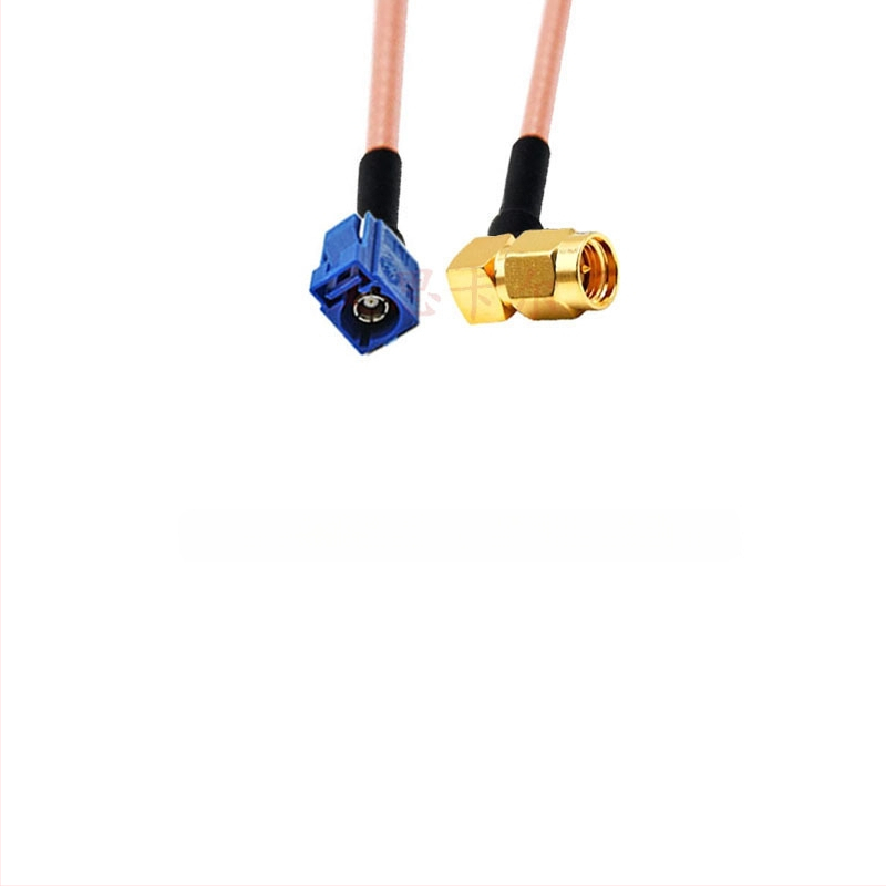 GPS antenos RG316 prailginimo kabelis, Fakra į SMA, 0–6 GHz, 50 Ω, SWR ≤ 1, Našumas 10