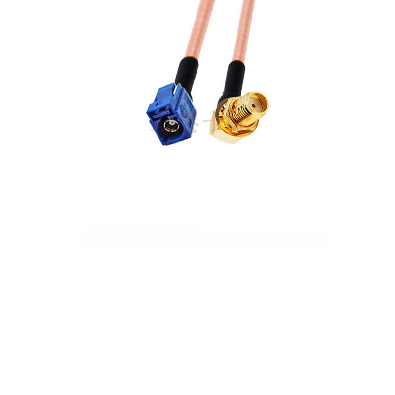 GPS antenos RG316 prailginimo kabelis, Fakra į SMA, 0–6 GHz, 50 Ω, SWR ≤ 1, Našumas 10