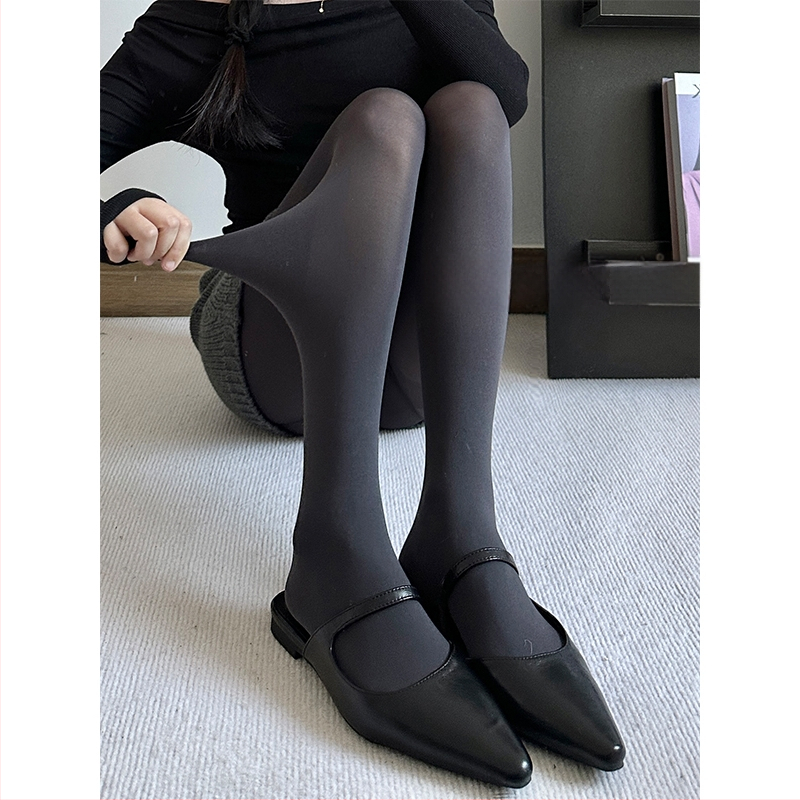 Swan Velvet sukkpüksid keha kuju sobivuseks, lihtne muster, õhukesed, 30–50% polüester