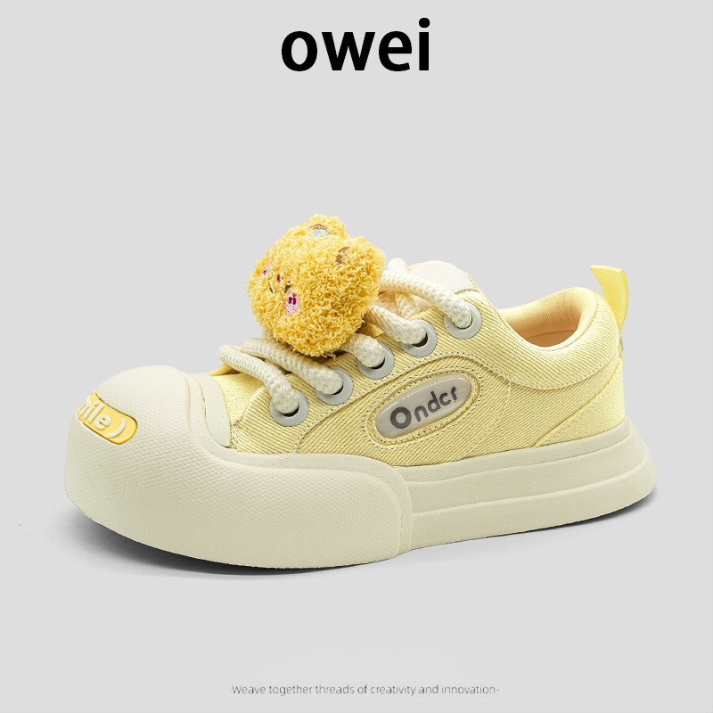 Unisex kanvas spordijalanõud ümmarguse varbaotsaga (TPU tald; keskmise kõrgusega ülaosa 3–7 cm; sünteetiline karusnaha vooder)