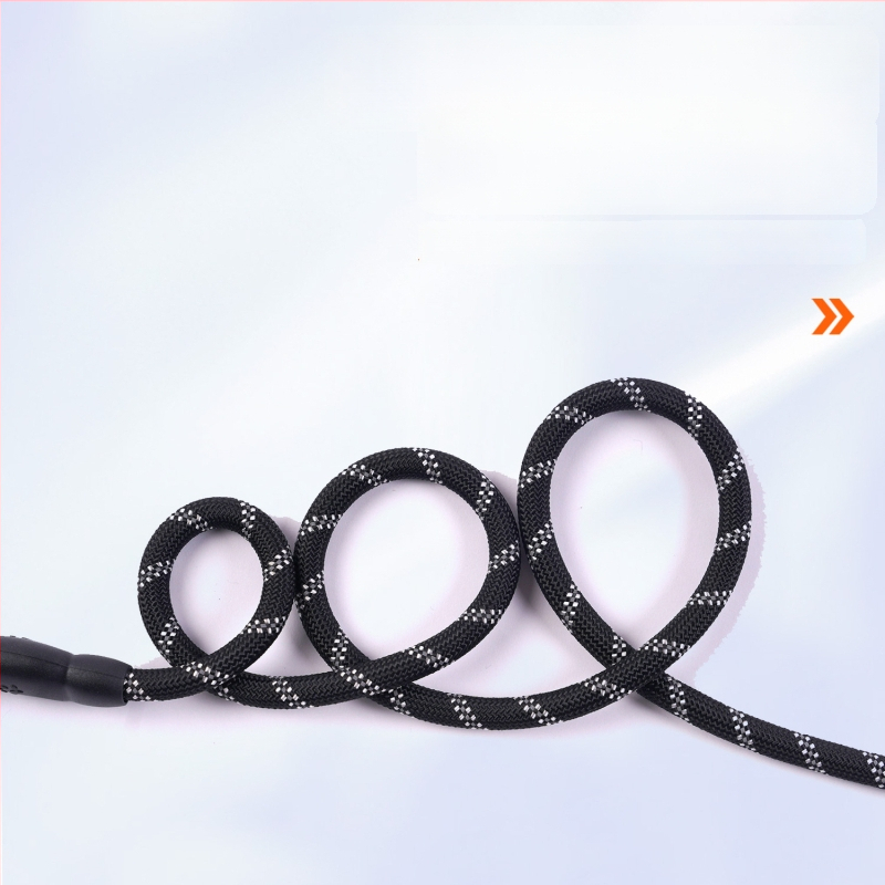 Kétkutyás póráz leválasztható húzó kötéllel, nylonból, kis testű kutyáknak