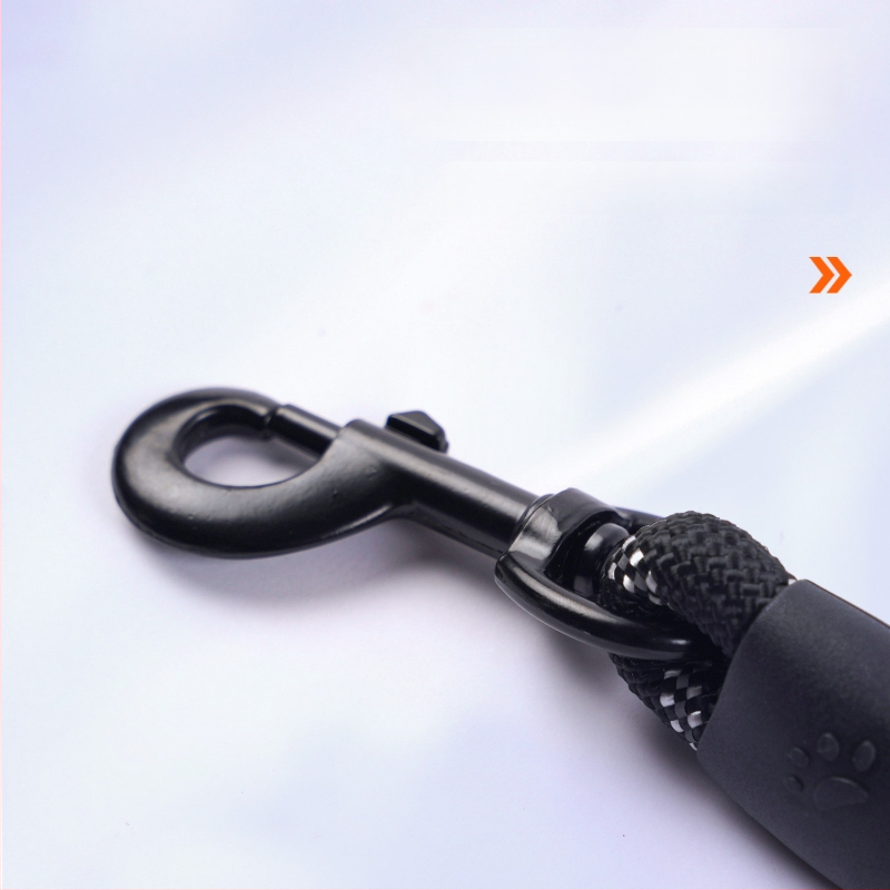 Kétkutyás póráz leválasztható húzó kötéllel, nylonból, kis testű kutyáknak