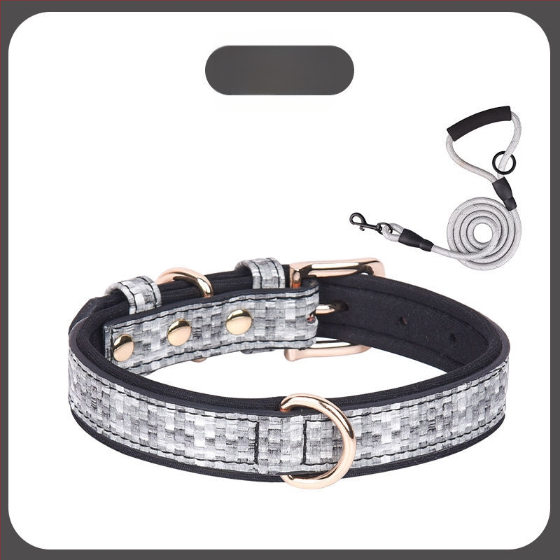 Šunų antkaklis - tvirtas, graviruotas, prieš praradimą, prekės ženklas Unique