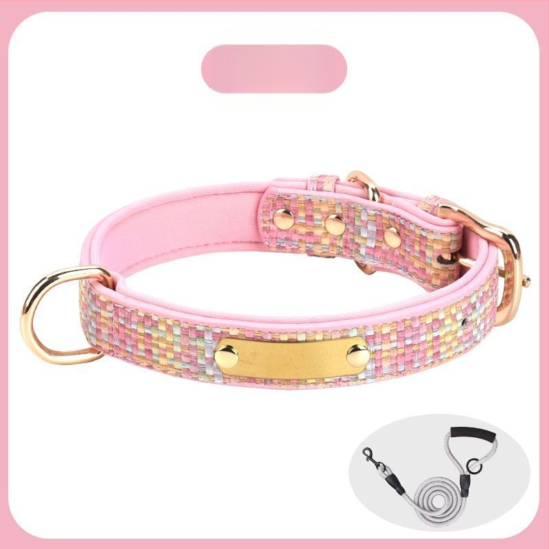 Šunų antkaklis - tvirtas, graviruotas, prieš praradimą, prekės ženklas Unique