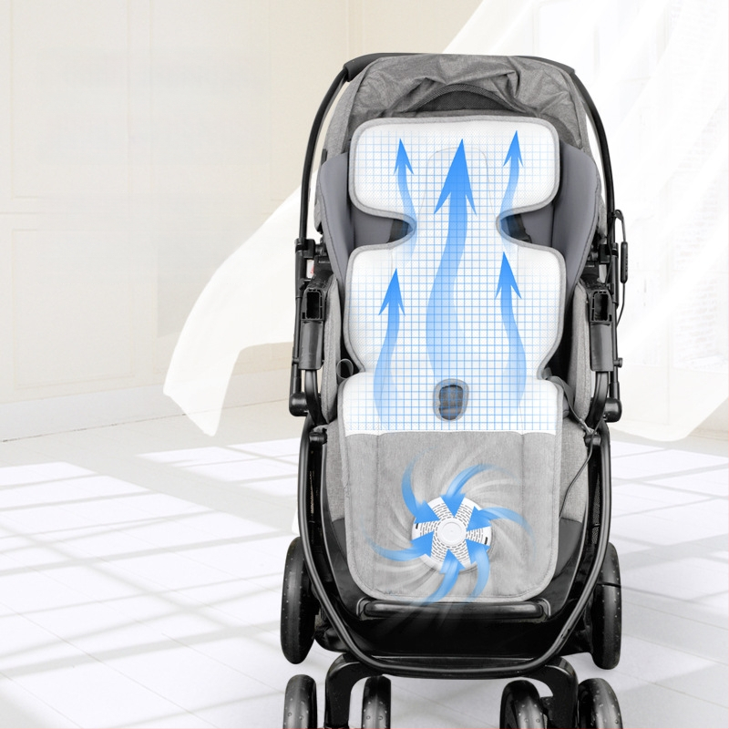 Pad răcoros personalizabil pentru cărucior cu șezut ventilat – Ambien Abe001, pentru copii 0–4 ani