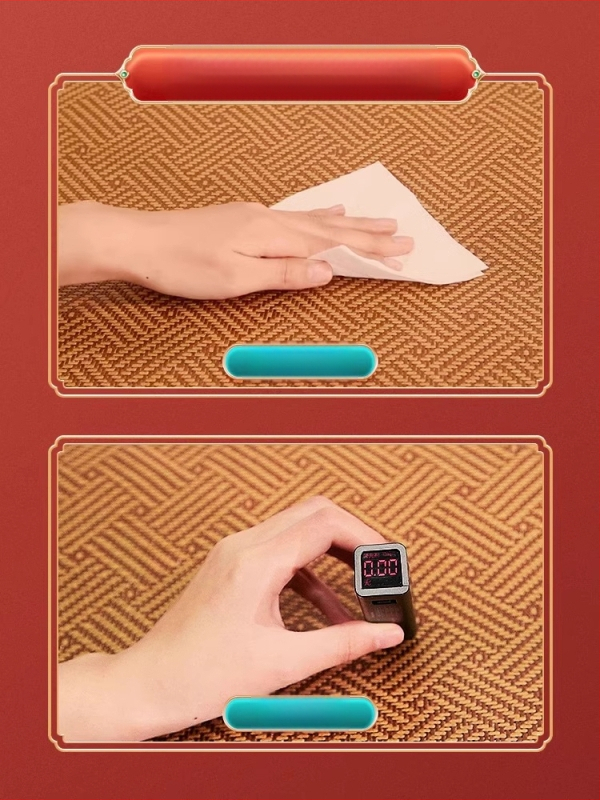 Covoraș din fibră de celuloză pentru bebeluși și copii — pliabil, pentru o singură persoană, dual-use, vară pentru internat și acasă