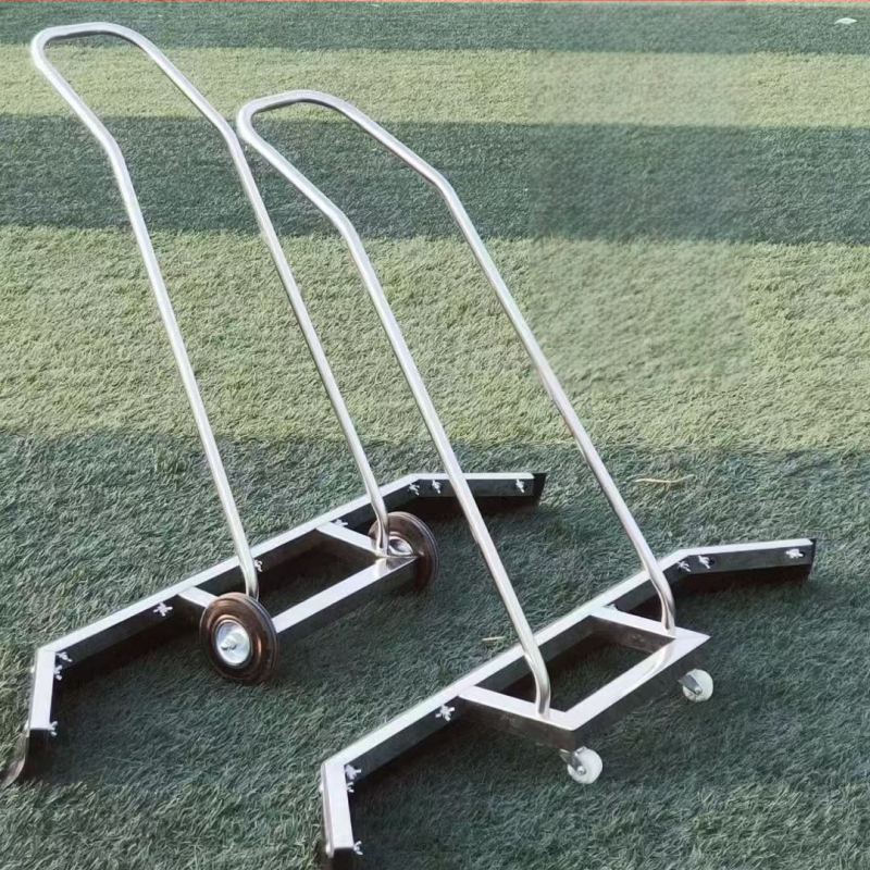 Ανοξείδωτος σκραπέρ δαπέδου για αθλητικά γήπεδα, με εκτύπωση λογότυπου, προσαρμόσιμο, μοντέρνος σχεδιασμός