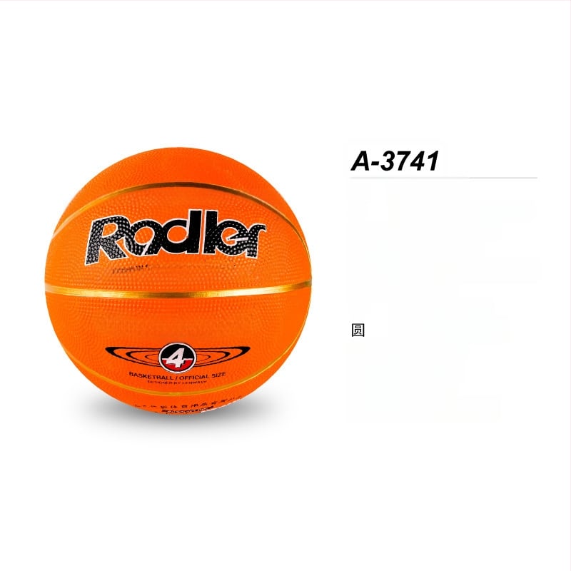 A-3741 Adler gumena košarkaška lopta br. 4 - protuklizna, otporna na habanje, za unutarnju i vanjsku upotrebu