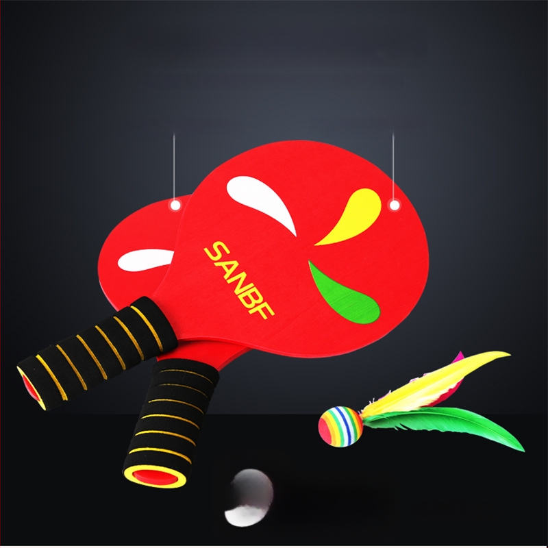 Badmintono raketė, pagrindinė plokštelė iš poplar medienos, tiesus smūgis, apdirbimas pagal užsakymą, spausdinamas logotipas