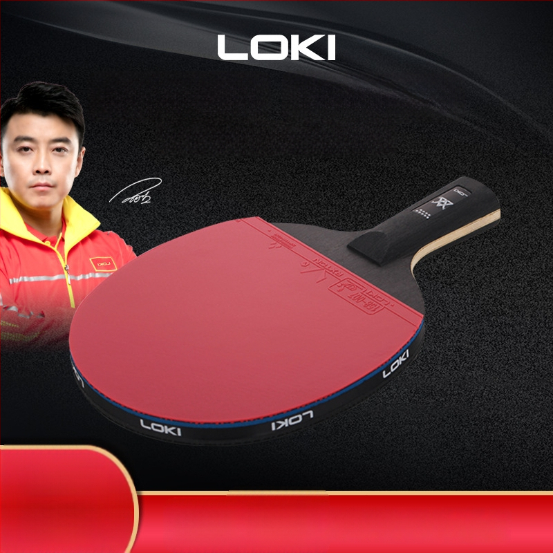 Stalo teniso raketė su anglies plokšte, anglies pluošto pagrindas, atvirkštinė klijavimo guma, horizontalaus tipo smūgis, vieno smūgio, galima pritaikyti su logotipu