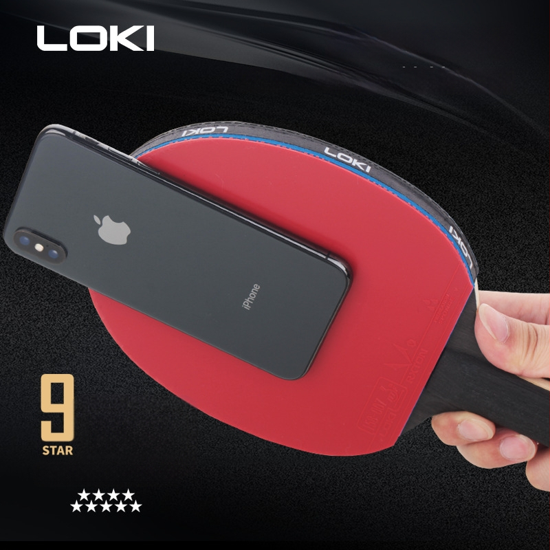 Stalo teniso raketė su anglies plokšte, anglies pluošto pagrindas, atvirkštinė klijavimo guma, horizontalaus tipo smūgis, vieno smūgio, galima pritaikyti su logotipu