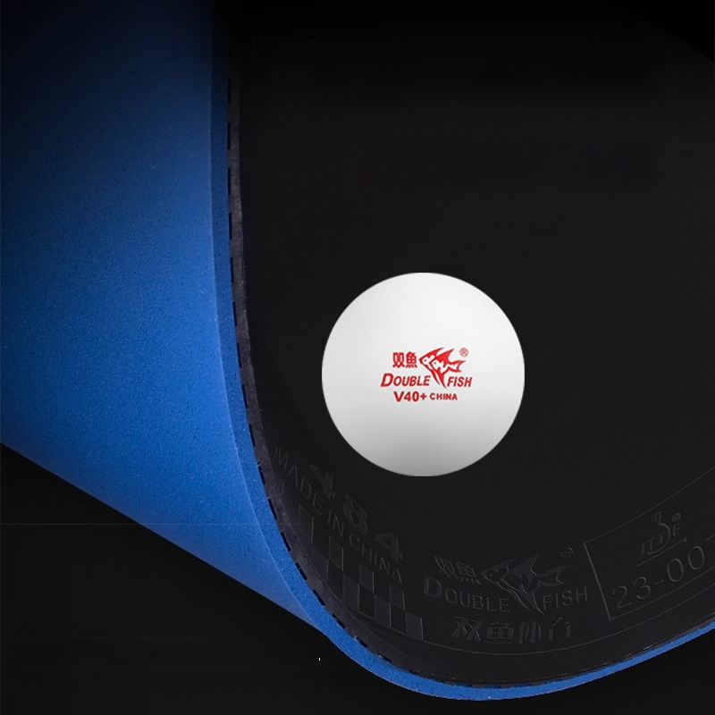 Pisces stalo teniso raketė – poplar plokštė, anti-glue guma, tiesioginio smūgio raketė, skirta stalo tenisui ir badmintonui