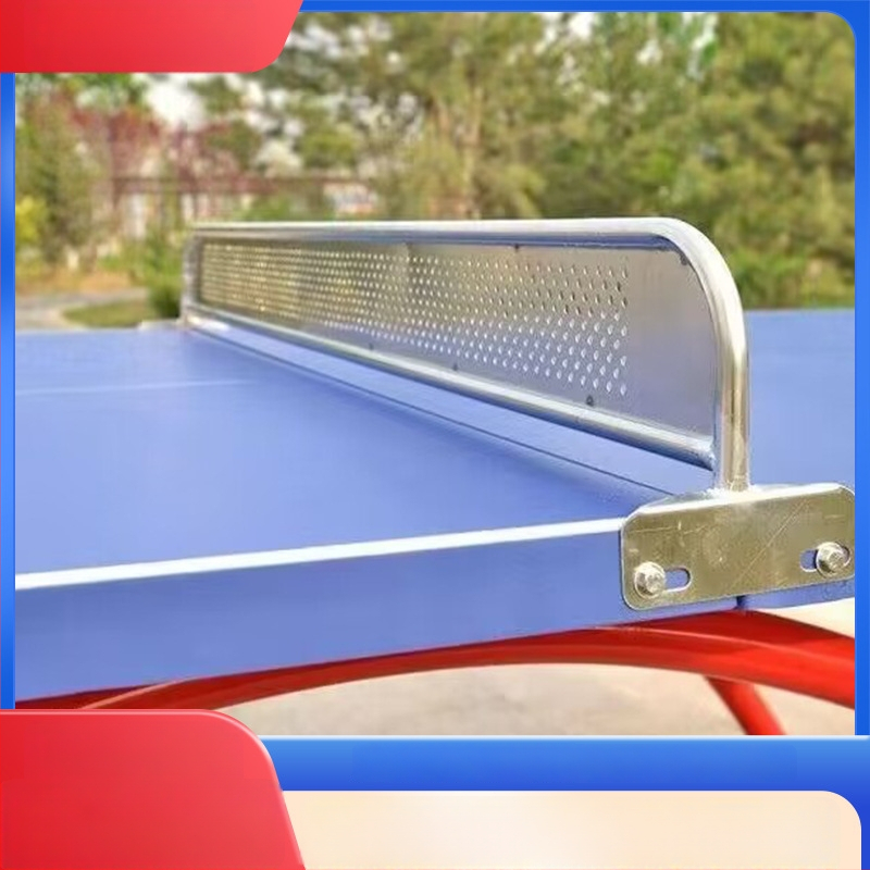 Lauko stalo teniso stovas su nerūdijančio plieno tinklelio rėmu