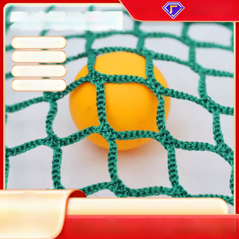 Polüestrist staadioni aiavõrk golfiväljakutele ja jalgpalliväljakutele, pehme võrk