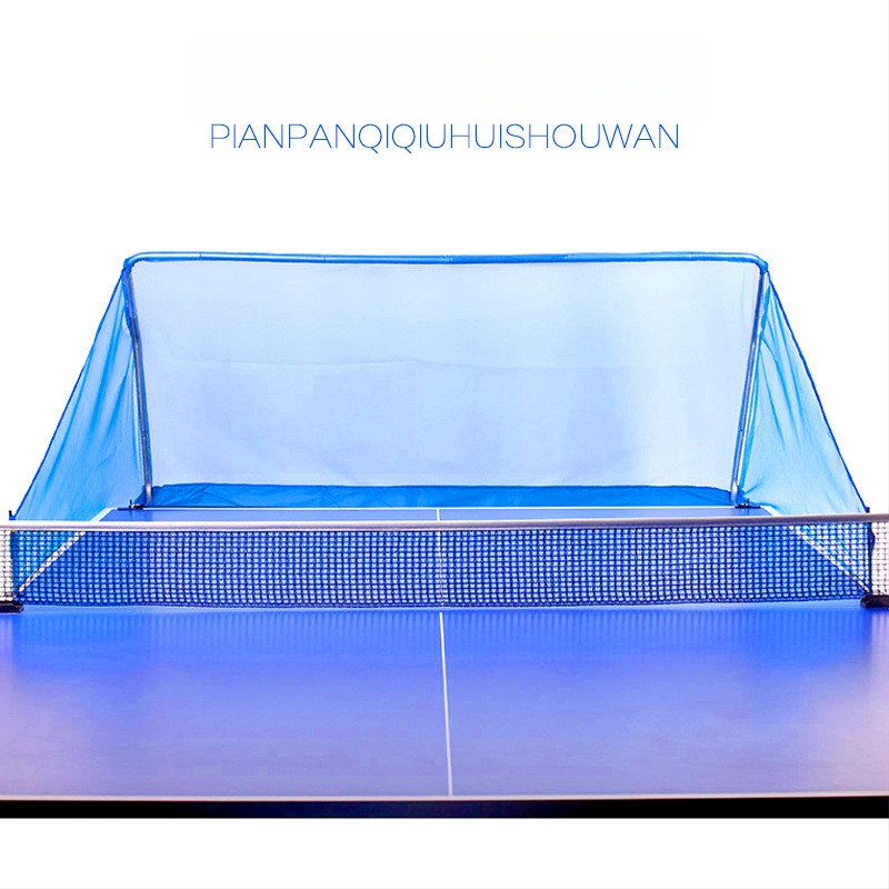 Stalo teniso kamuolių rinkimo tinklas automatinei padavimo mašinai – nailonas, 3 kg, stalo teniso rėmas