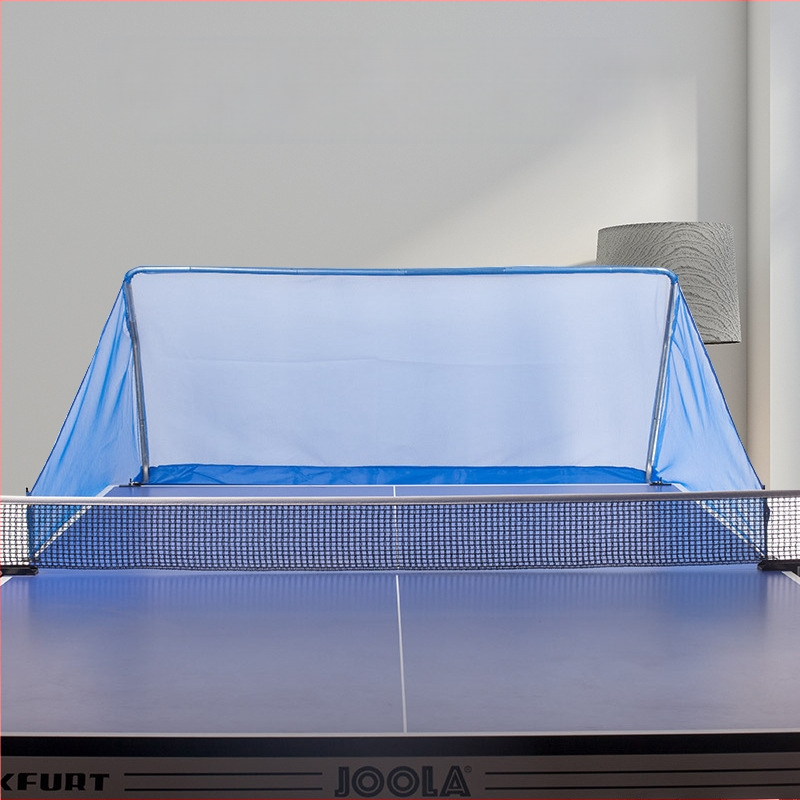 Stalo teniso kamuolių rinkimo tinklas automatinei padavimo mašinai – nailonas, 3 kg, stalo teniso rėmas