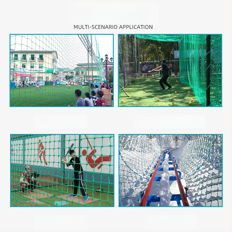 Kootud polüetüleenvõrk spordiväljakuteks, golfile, farmidele ja suusakeskustele – kaitse