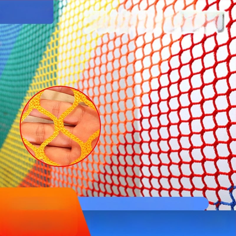 Staadioni võrk Lu Zhanilt - mitmekülgne perimeetrivõrk ülemise võrguga lauatennisele, sulgpallile ja golfipallide isolatsiooniks; välivõrk võrkpallile.