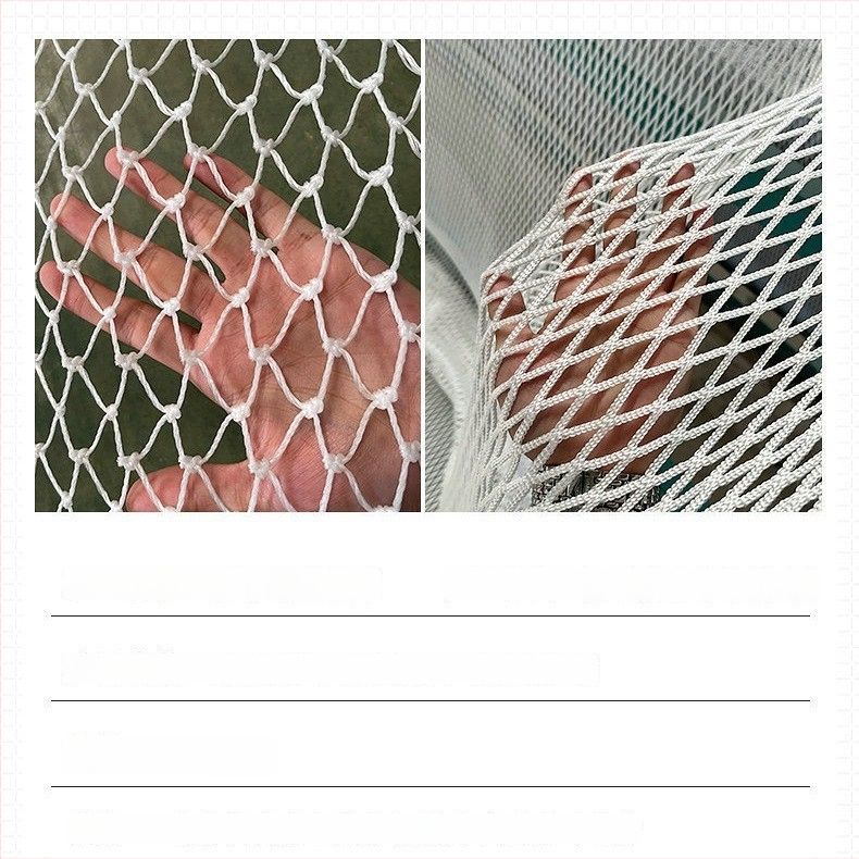 Kohandatav sõlmedeta turvavõrk spordiväljakutele, materjalid: polüester, nailon, polüpropüleen, kaitse ja tõke