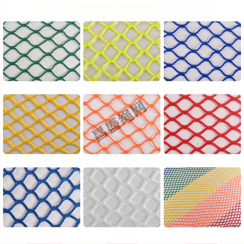 Tavaline ohutustõkevõrk tara jaoks, polüester; mudel: sõlmedeta; kasutusala: lauatennise väljakute, jalgpalli/korvpalliväljakute tara ja isolatsioonivõrk