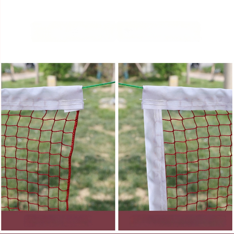 Badminton tinklas – nešiojamas, sulankstomas, vidaus ir lauko naudojimui, varžybų klasė; medžiaga: nailonas/polieteris; prekinis ženklas Xinhao