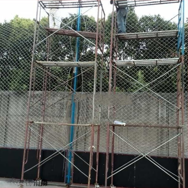 Välispordi pallivõrk, polüestermaterjal, mudel STAW017, kandevõime 1000