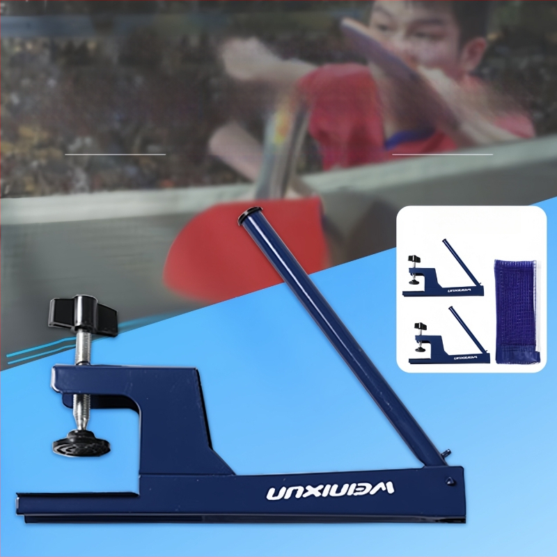 Sulankstomas teniso stalo tinklo rėmas vidaus ir lauko naudojimui — Wynison teniso stalelio stovas, nailonas poliesteris, svoris apie 0,8 kg