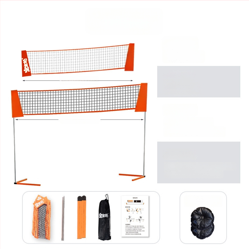 Išorinis badminton tinklo stovas – nešiojamas sulankstomos tinklo konstrukcijos žaidimams; Medžiaga: Kitas; Prisitaikymas: Taip; Tinka badmintonui ir tenisui