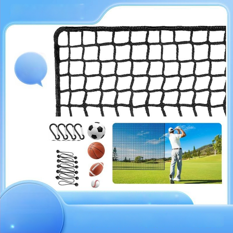 Golf trening mreža s pregradom, teška DIY mreža za golf i baseball