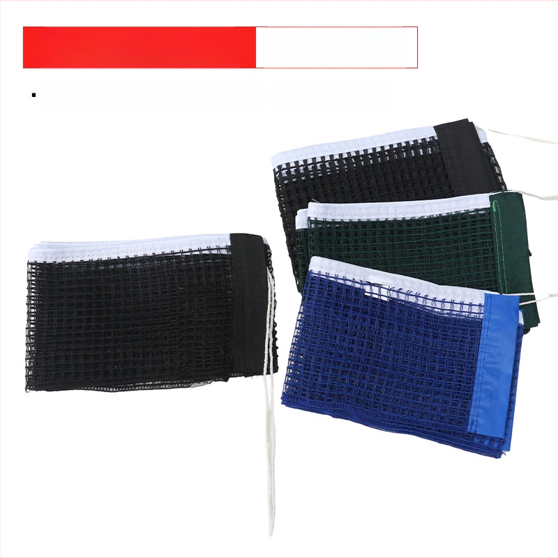 Stalo teniso tinklas varžybų izoliacijai — PE poliesterio medvilninė, krašto siuvimas, pakabinimas ir tinklo tvirtinimas