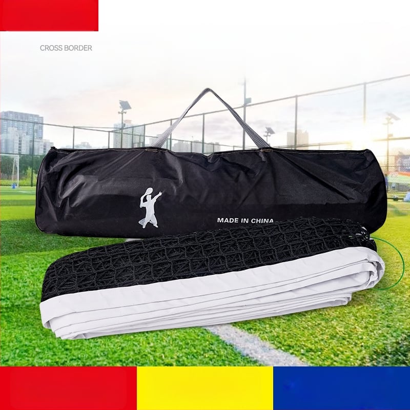 Teniso tinklas - poliesteris; kojų tinkliniam volejboliui; Runjian prekės ženklas; teniso stulpas