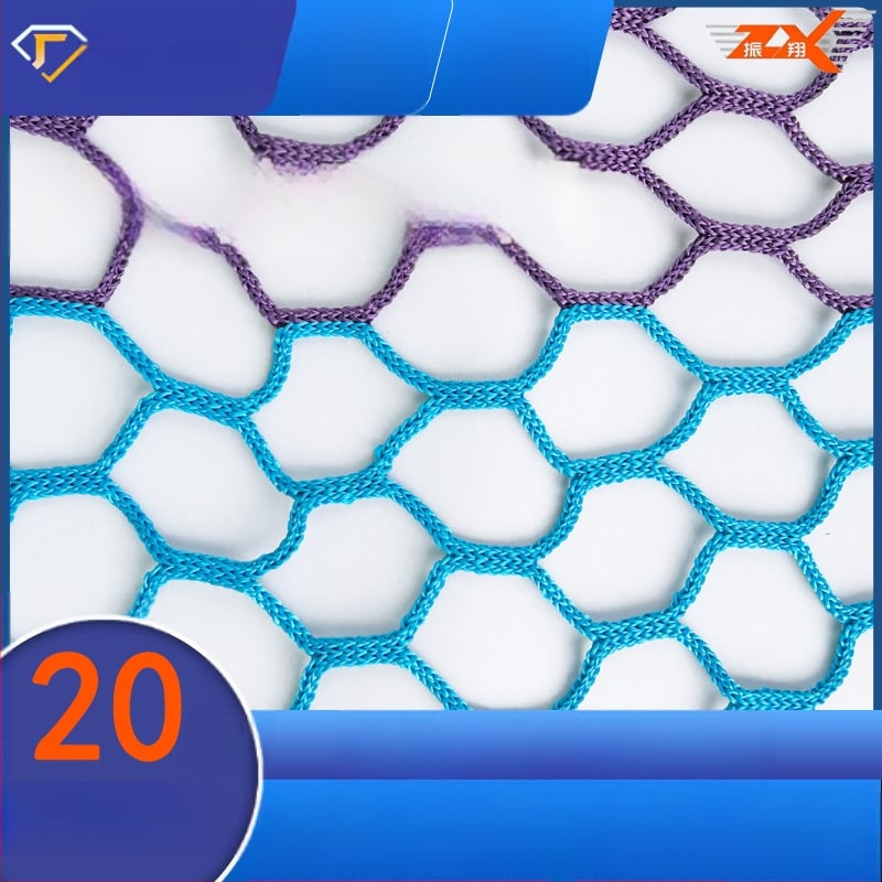 Apsauginis tinklas stadionams ir sporto aikštėms, poliesterio konstrukcija, pritaikomas modelis, apsauga ir dekoratyvinė tvora