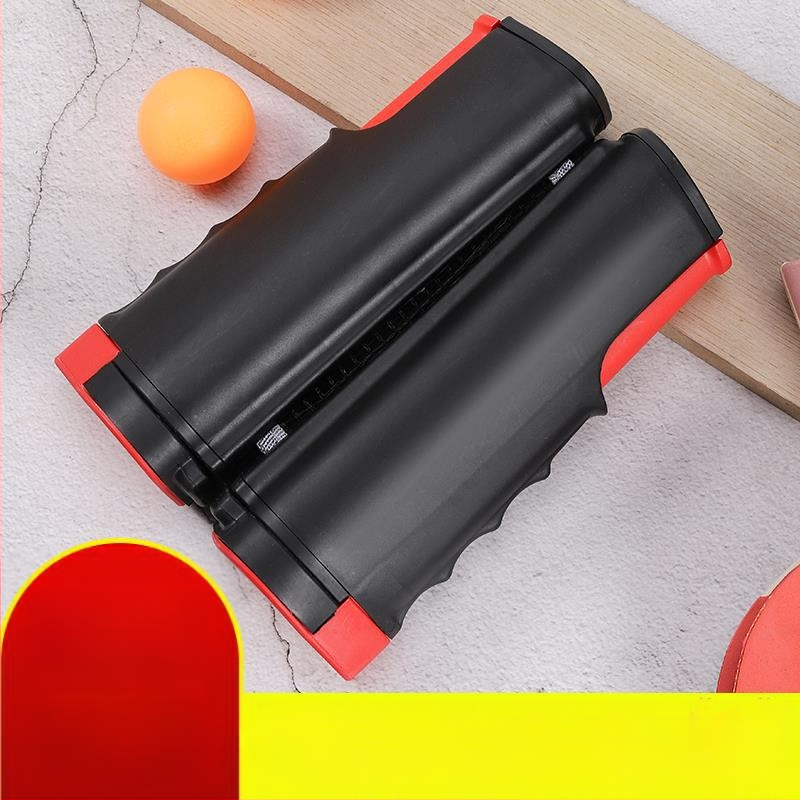 Laikiklis stalo tenisui tinklui – nešiojamas, sustiprintas rėmas, reguliuojamas tinklas, vidaus ir lauko naudojimui